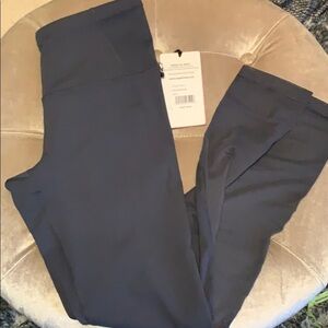 Yogalicious gray high waisted legging, mesh back